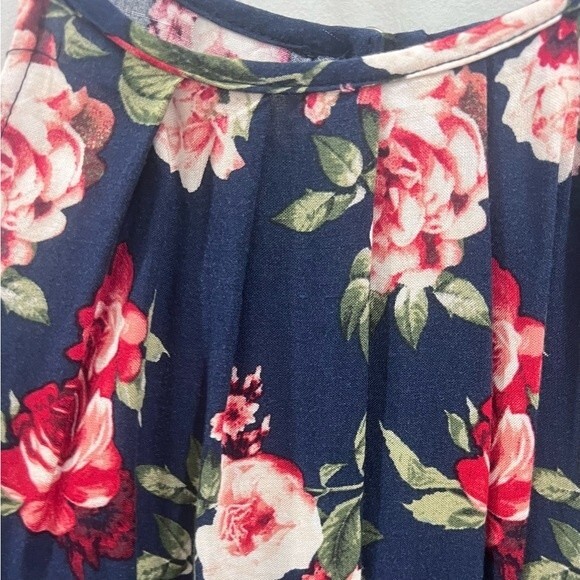 Justify navy floral sundress size medium - Picture 3 of 4